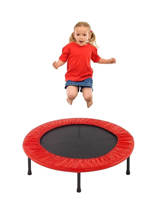 H PRO Trampoline for Kids & Adults | Outdoor and Indoor 40 Inch Trampoline | Rebounder Trampoline for Fitness, Exercise and Workout Comes in Red 40inch