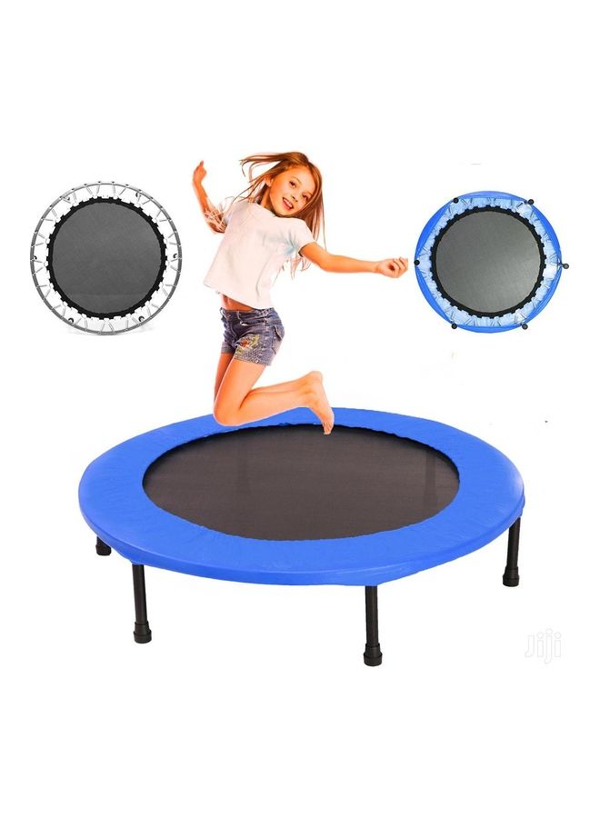 H PRO Trampoline for Kids & Adults | Outdoor and Indoor 40 Inch Trampoline | Rebounder Trampoline for Fitness, Exercise and Workout Comes in Blue 40inch