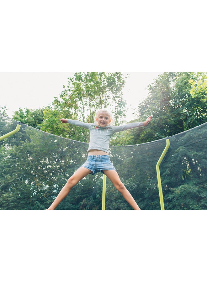 14-Feet Wave Springsafe Trampoline And Enclosure 426x263x426cm