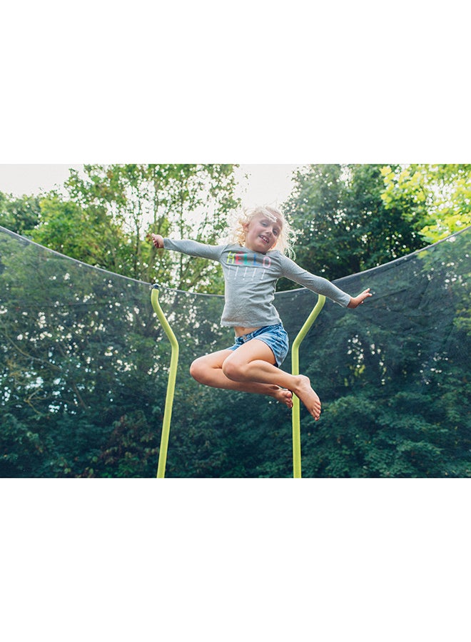 14-Feet Wave Springsafe Trampoline And Enclosure 426x263x426cm