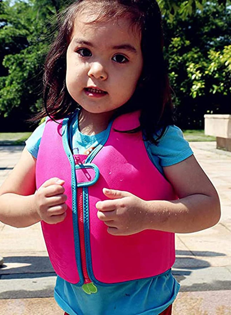 Kids Swim Vest Learn-to-Swim Floatation Jackets Training Vest for Kids XL(3-5 Years)