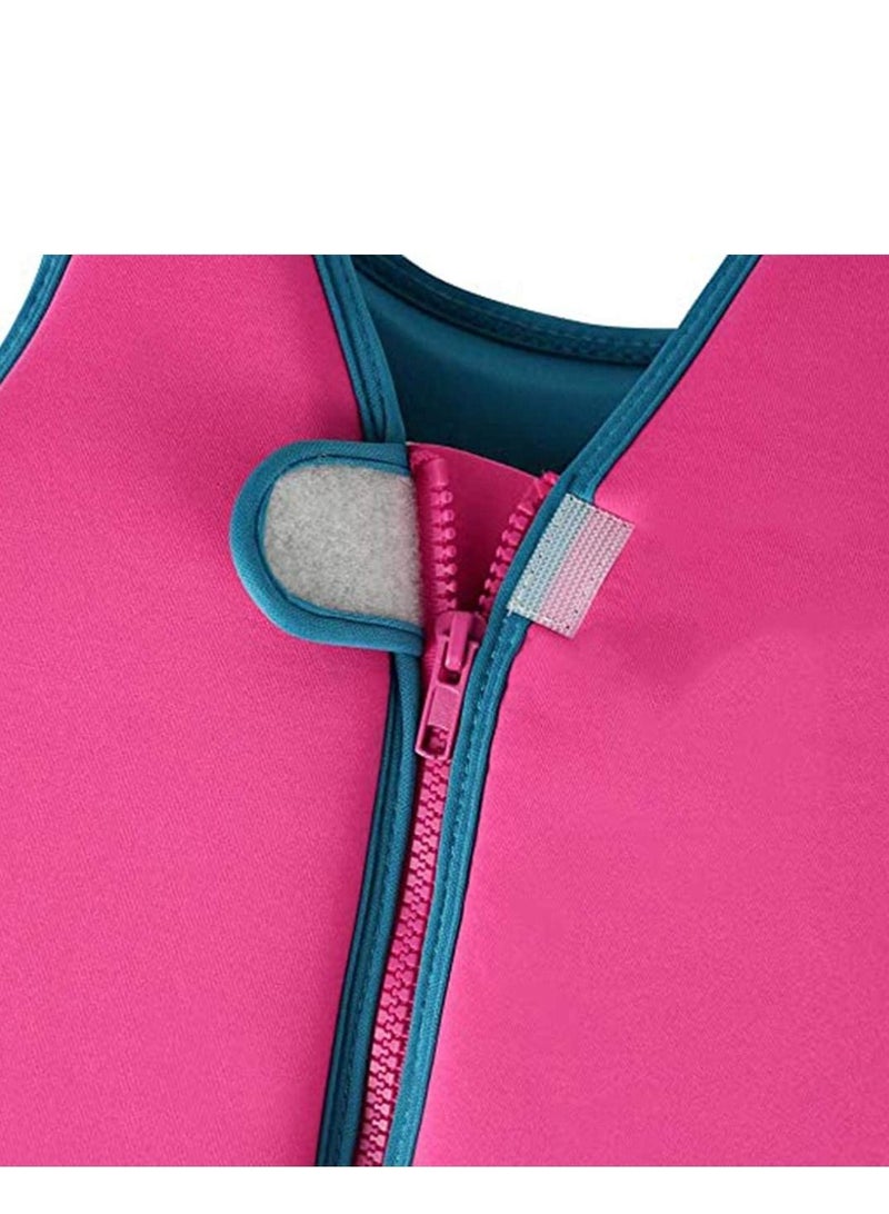 Kids Swim Vest Learn-to-Swim Floatation Jackets Training Vest for Kids XL(3-5 Years)