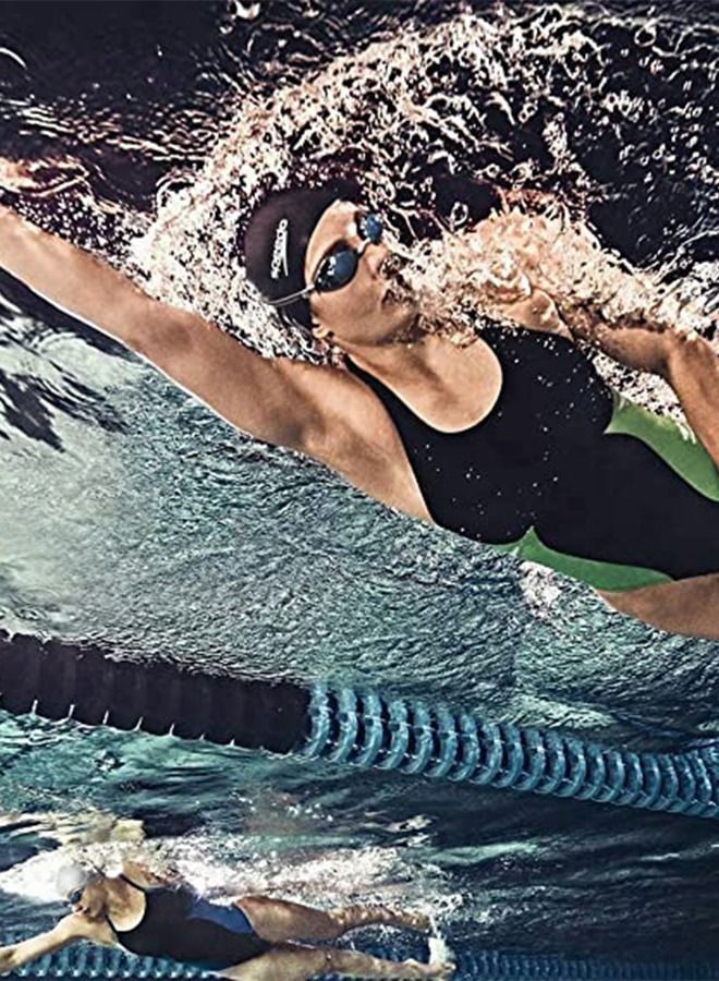 5 Pieces Adjustable Swimming Goggles Sets Anti-Leak, Anti-Fog,with Swimming Cap,Nose Clip Ear Plugs,Waterproof Bag Case , Suitable for Adult Men ,Women ,Teenagers,Beginners, Professionals