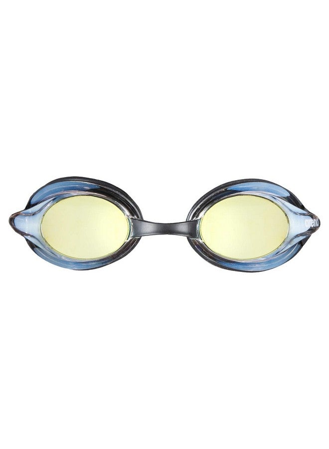 Versus Mirror Antifog Swim Goggles For Men And Women Red Copper Black