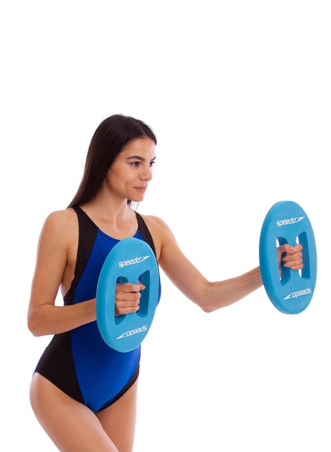 2-Piece Hydro Disk Set For Upper Body Strength Grip One Size