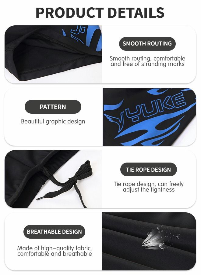 Swimming Goggles Set, Swim Cap Anti Fog UV Sunglasses Swim Goggle Kit,Swimming Trunks,No Leaking with Nose Clip, Earplugs and Storage Bag,Swimming Suit