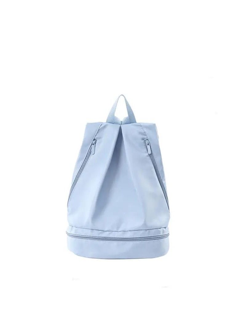 Short light travel training exercise dry and wet separation fitness bag female swimming waterproof
