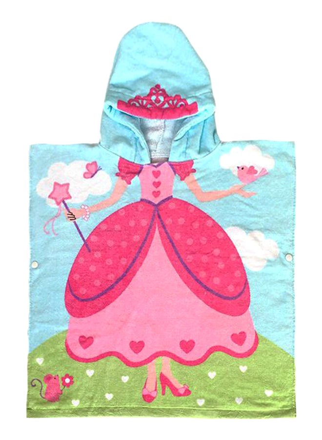 Printed Hooded Pullover Swimming Bath Towel 60cm