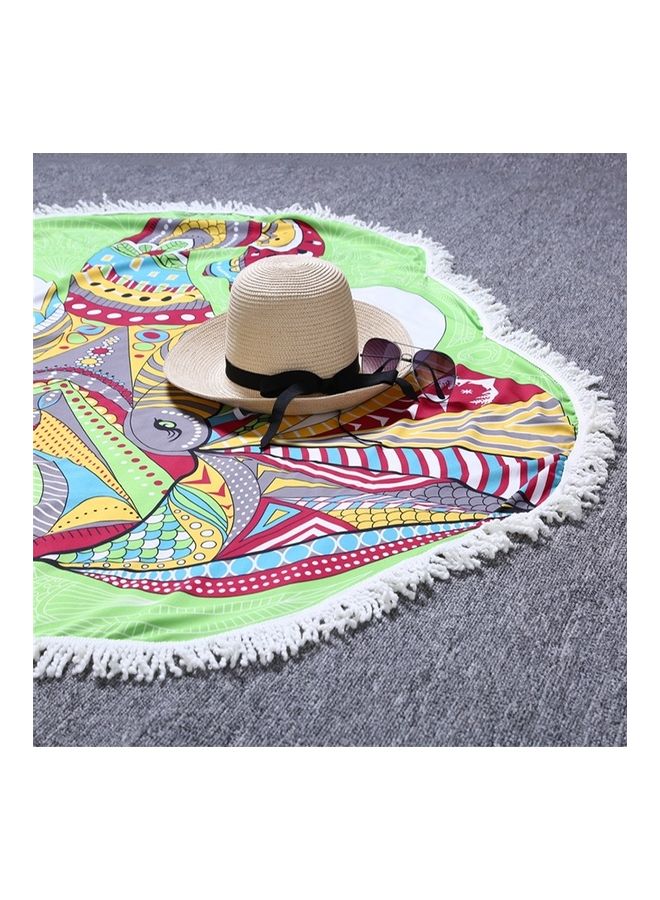 Printed Summer Bath Towel 33 x 1 x 27cm