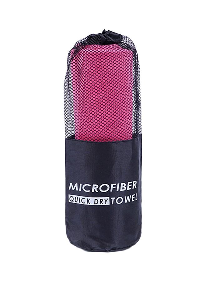 3-Piece Microfiber Sports Towels With Storage Bag