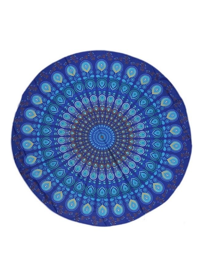 Round Sand Beach Towel 33 x 1 x 27cm