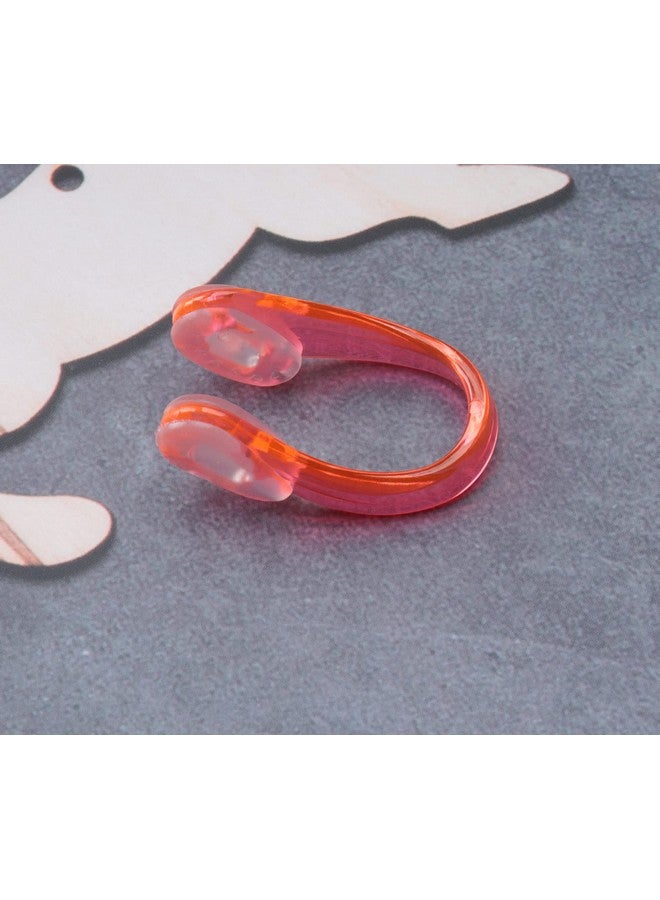 3 Pcs Nose Clips For Swimming Kids Silicone Plastic Waterproof Clear Multi Color Nose Plugs Protector For Adults Training Water Sports Outdoor Activities Pool Accessories