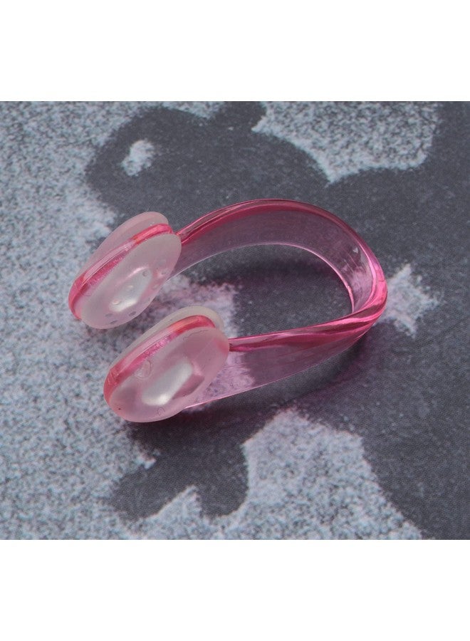 3 Pcs Nose Clips For Swimming Kids Cute Silicone Plastic Waterproof Clear Colorful Nose Plugs Protector For Adults Training Water Sports Outdoor Activities Pool Accessories