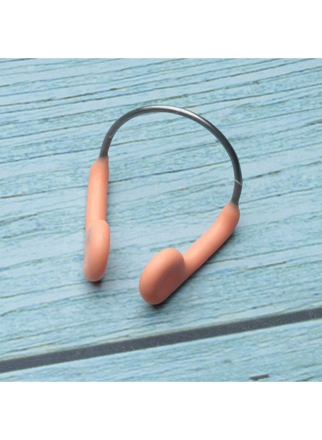 2 Pcs Nose Plugs Swimming Nose Clips Silicone Nose Protector For Adults Kids Beginners Swimming Competition Training Use Accessories (Large Adult)