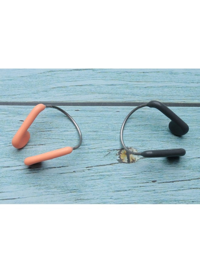 2 Pcs Nose Plugs Swimming Nose Clips Silicone Nose Protector For Adults Kids Beginners Swimming Competition Training Use Accessories (Large Adult)