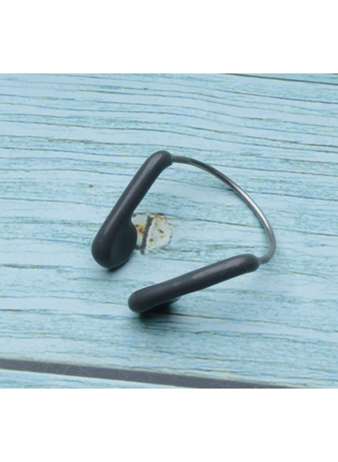 2 Pcs Nose Plugs Swimming Nose Clips Silicone Nose Protector For Adults Kids Beginners Swimming Competition Training Use Accessories (Large Adult)