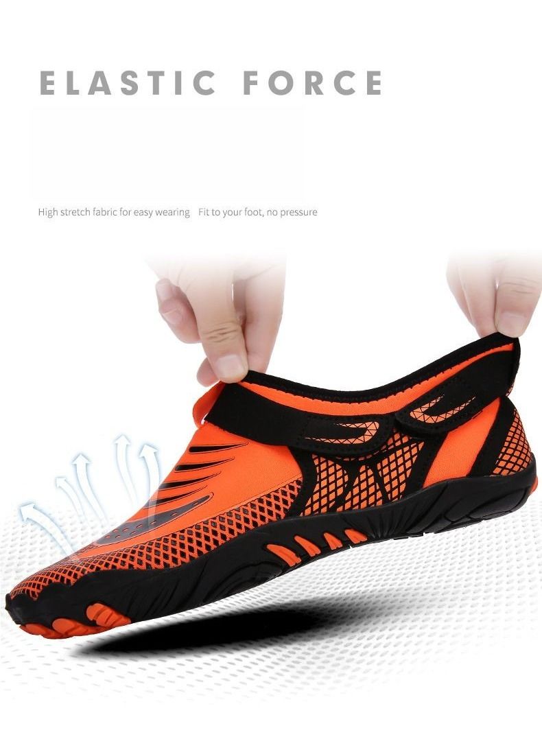 Men's And Women's Non-Slip Beach Shoes Soft Bottom Quick-Drying Drifting Shoes Swimming Shoes Outdoor River Tracing Shoes