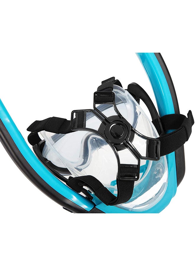 Hydro-Pro Seaclear Flowtech Snorkeling Mask - 1 Mask,2 Snorkel, 1 Assorted Colors 37cm