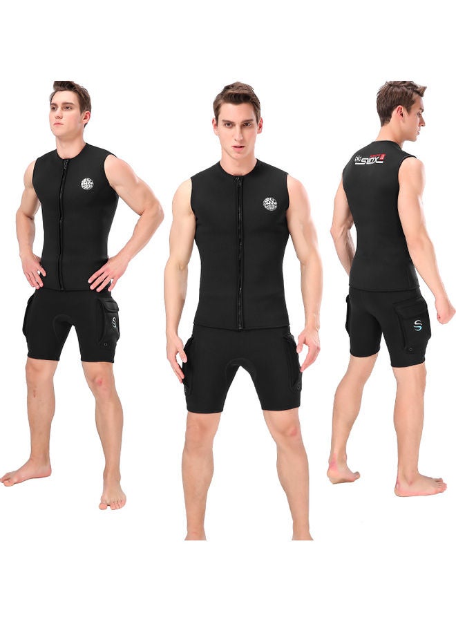 Neoprene Wetsuit Top Vest 40.00x3.00x35.00cm