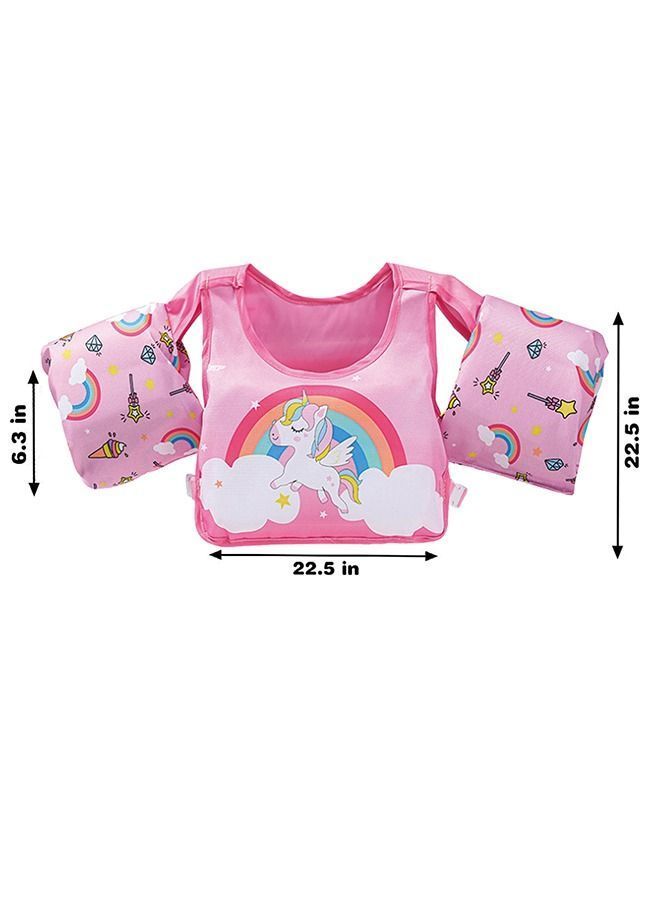Children's buoyancy life jacket vest swimming ring