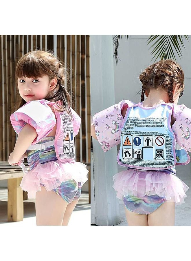 Children's buoyancy life jacket vest swimming ring