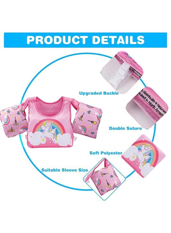Children's buoyancy life jacket vest swimming ring
