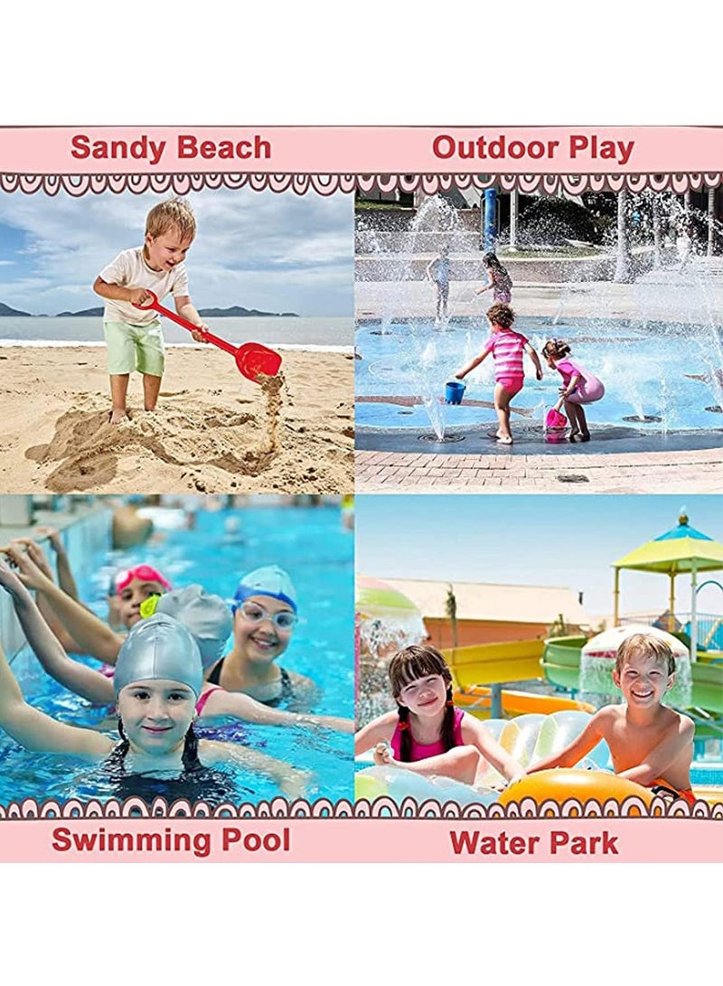 Toddler Swim Vest Kids Water Wings Arm Floaties for 30-50 Pounds Infant Safety Swim Aid Jumper Inflatable Swim Arm Bands Float Sleeves Swimming Armbands for Sea/Pool/Beach/Training (Seahorse)