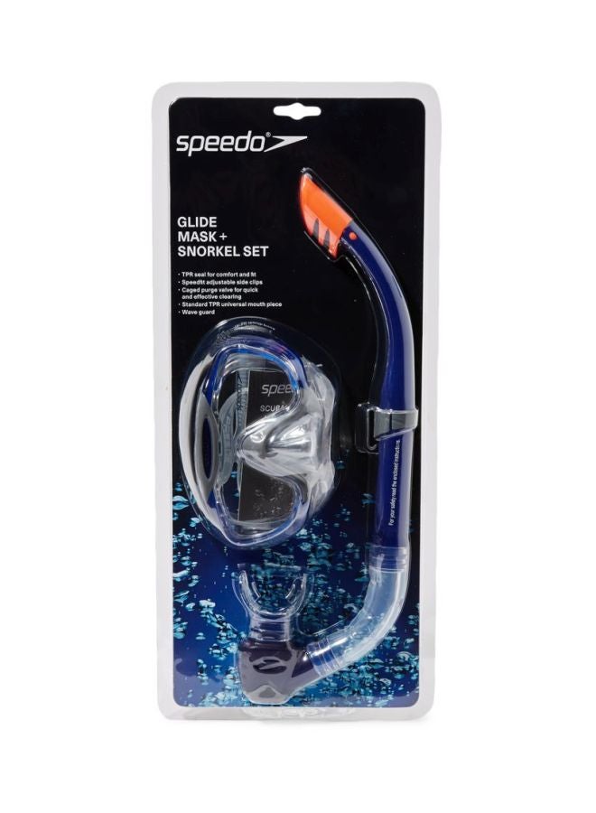 Glide Mask And Snorkel Set One Size
