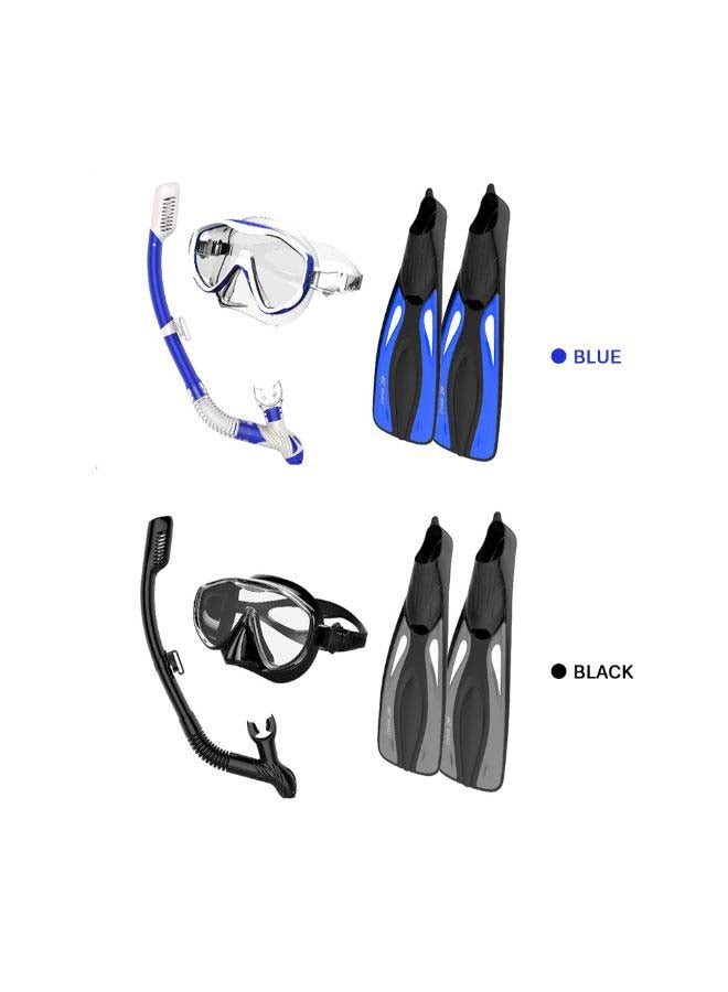 Snorkel Goggles With Pair Of Swimming Fins 70.0x27.8x0.1cm