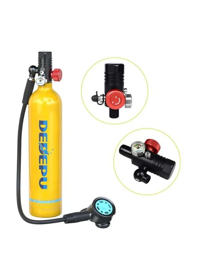 mini–Scuba Full Diving Set 1 liter 20 minutes Under water with Full Face Mask