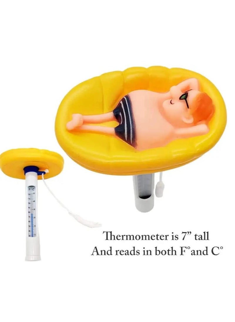 1 Piece Swimming Pool Thermometer Hot Tub Aquarium Fish Pond