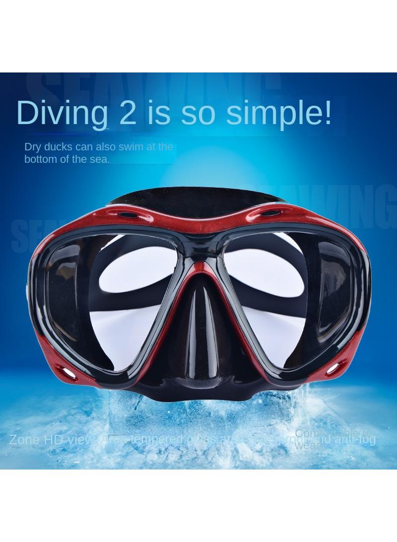 Silicone Submersible Swimming Goggles