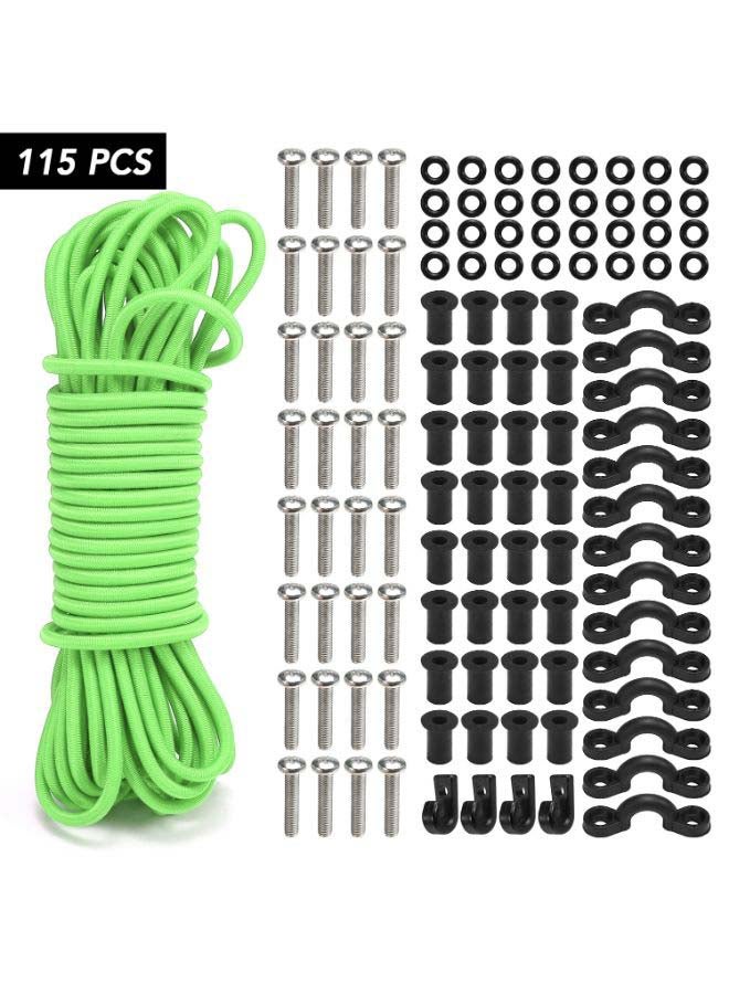 115-Piece Deck Rigging Kit 20.0x20.0x5.0cm