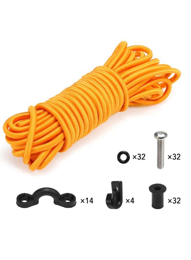 115-Piece Deck Rigging Kit 20.0x20.0x5.0cm