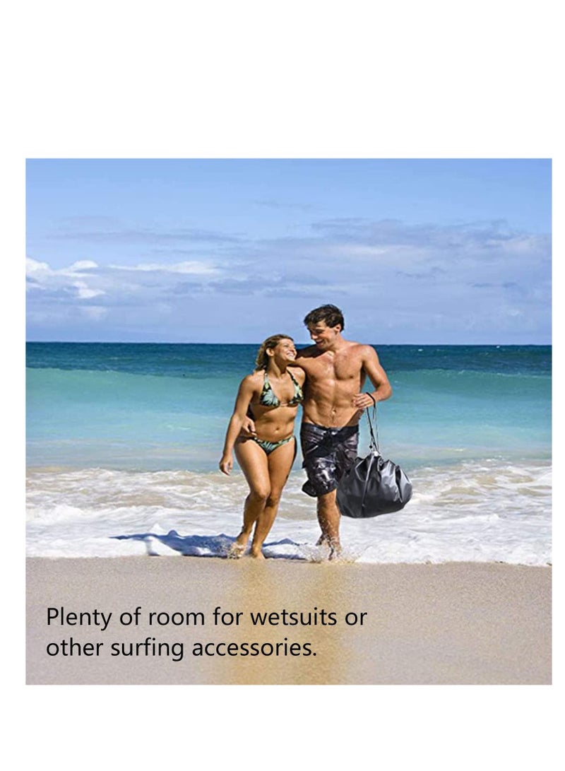 Wetsuit Changing Mat Black Waterproof Surf Change Mats  Portable Dive Durable Mat/Waterproof Dry-Bag For Water Sports  Surfing