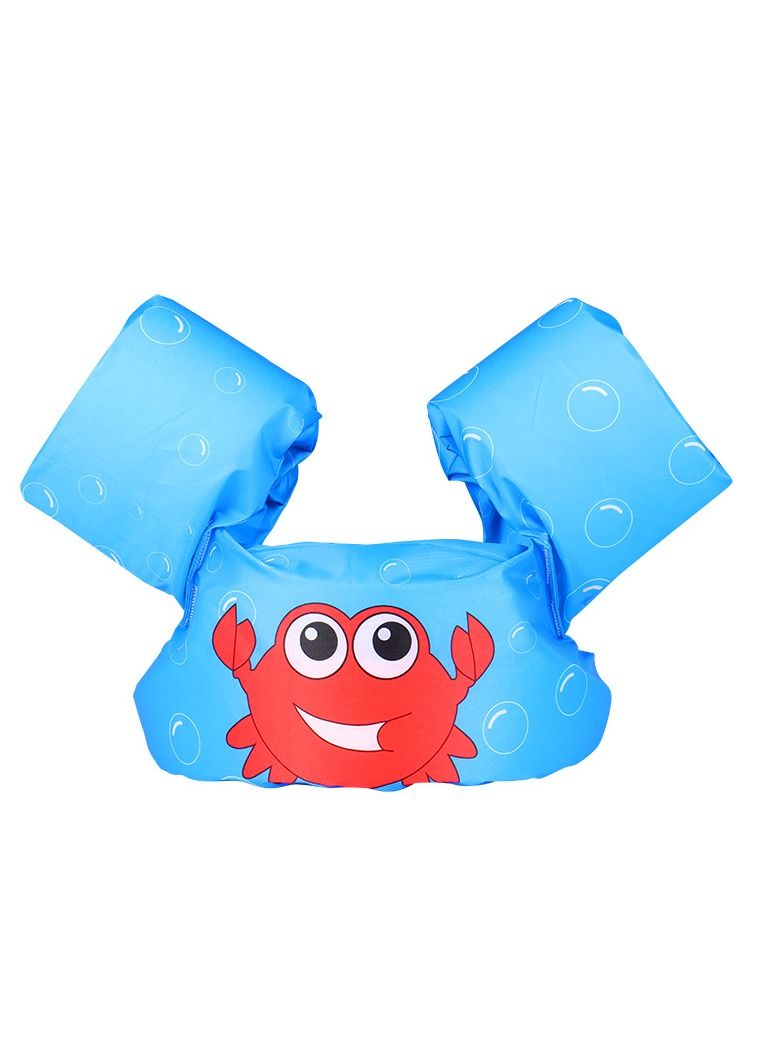 Crab Print Toddler Swimming Life Jacket