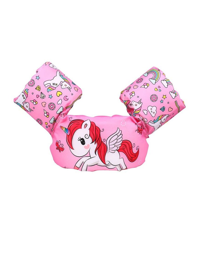 Unicorn Print Toddler Swimming Life Jacket