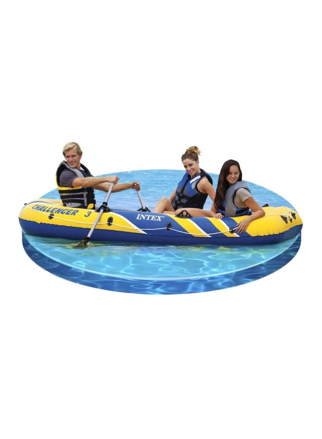 Challenger 3 Inflatable Floating Boat 116x54x17inch