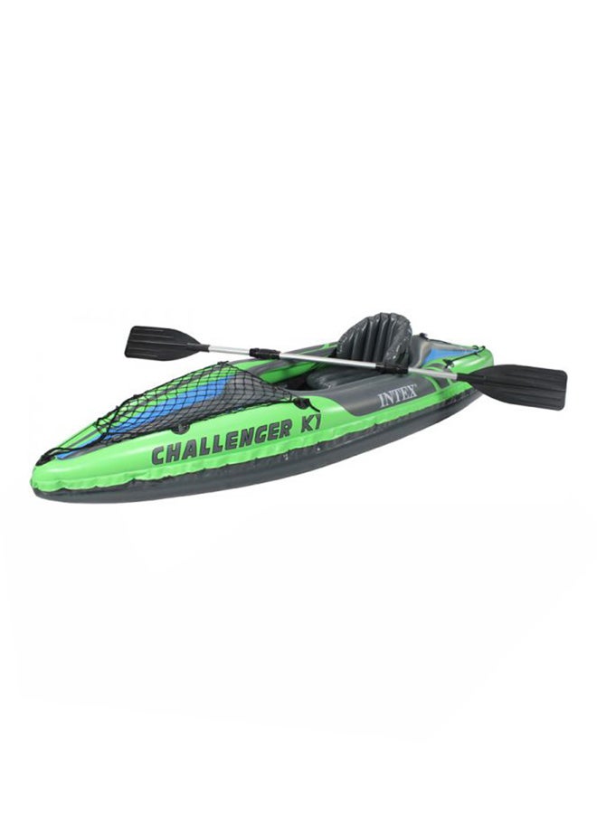 Challenger K1 Inflatable Kayak And Paddle 108x30x15cm