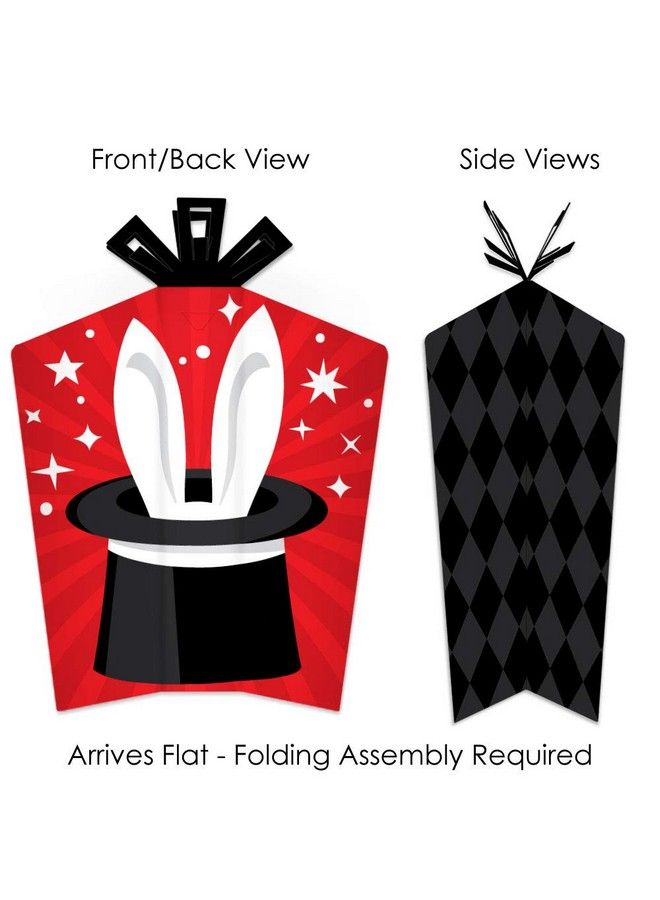 Tada Magic Show Table Decorations Magical Birthday Party Fold And Flare Centerpieces 10 Count