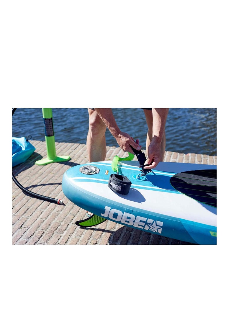 Jobe - Sup Leash Coil 10FT Lime for Stand Up Paddle Board