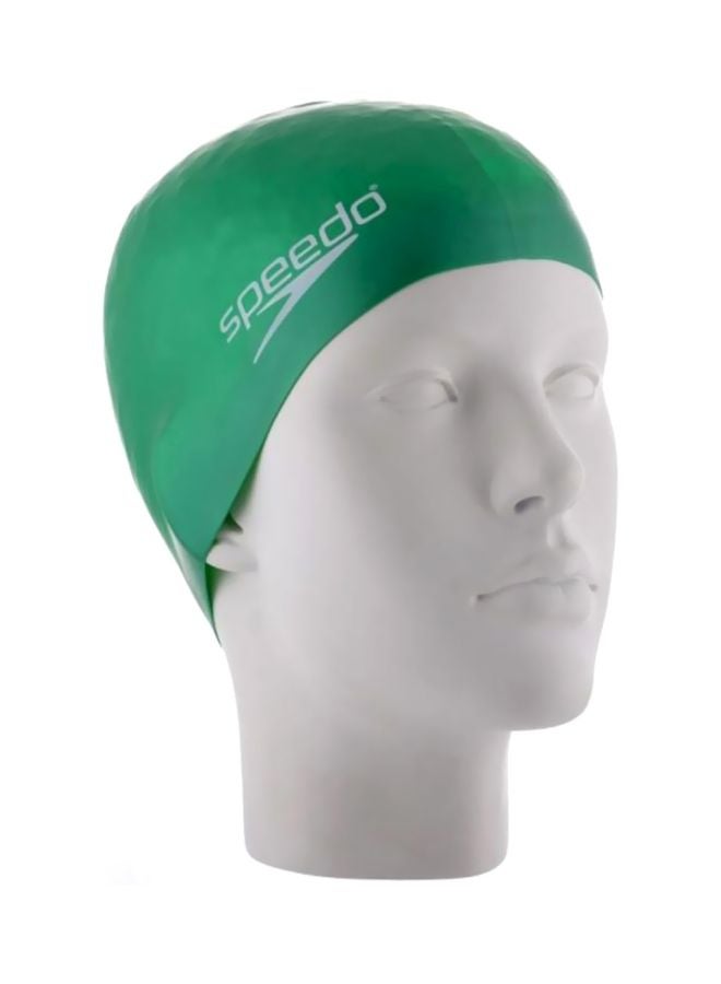 Plain Moulded Swim Cap - , One Size