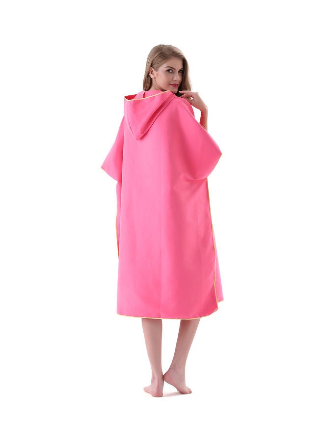 Quick-Dry Robe With Hood Microfiber Beach Blanket 23.00x3.00x20.00cm