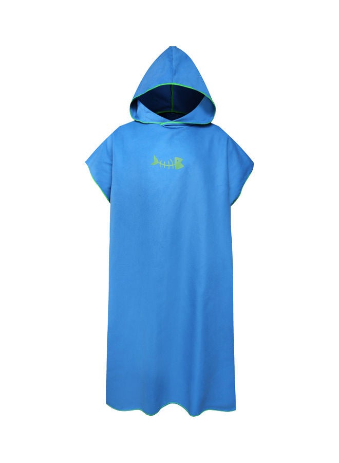 Microfiber Quick-Dry Poncho Towel With Hood 42.9x34.6inch