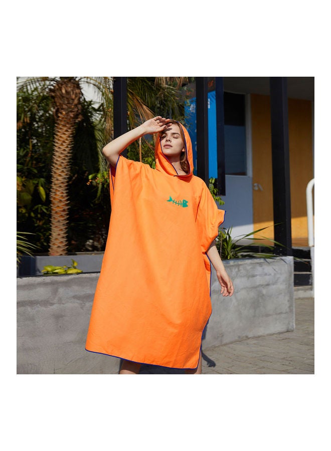 Quick-Dry Changing Towel With Hoodie Wetsuit 23.00 x 3.00 x 20.00cm