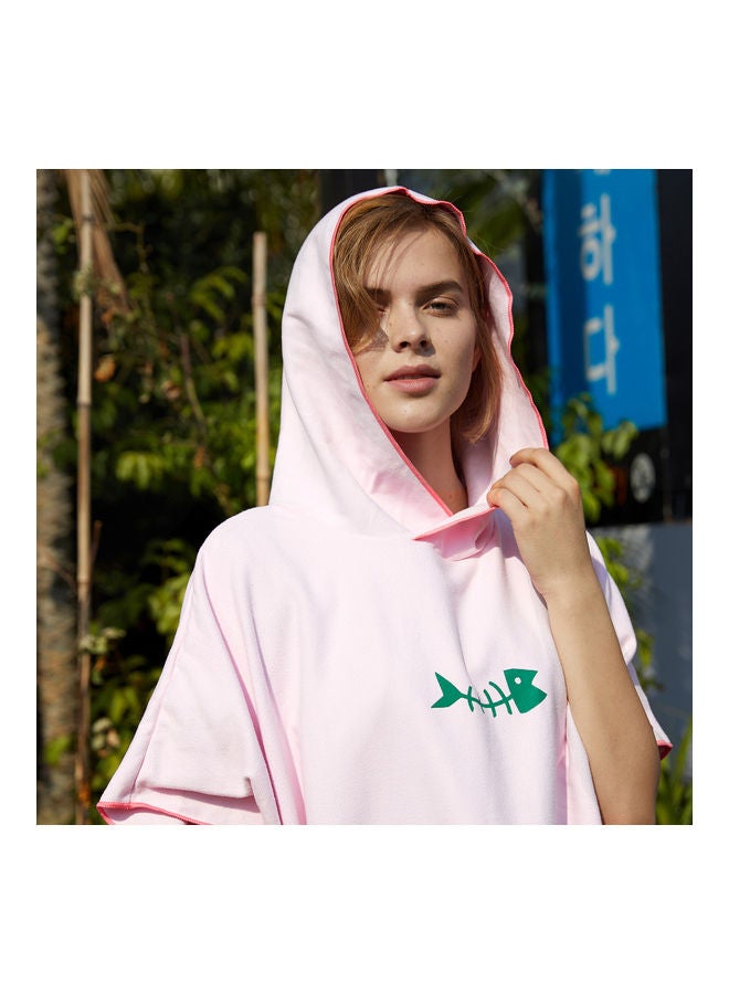 Quick-Dry Changing Towel With Hoodie Wetsuit 23.00 x 3.00 x 20.00cm