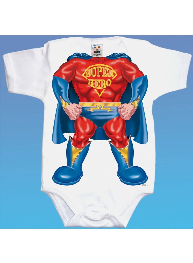 Super Hero Baby Romper For 6 - 12 Months Baby