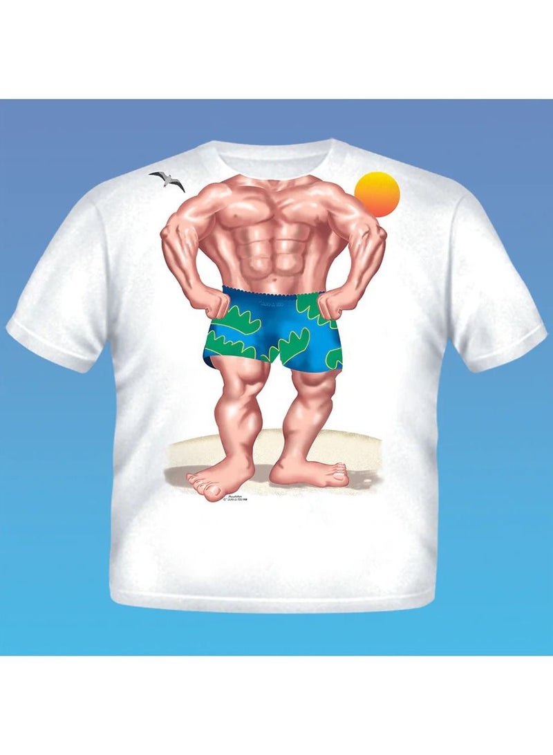 Muscle Boy Baby T-Shirt For 1 - 2 Years Baby
