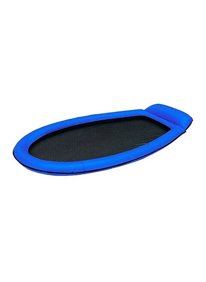 Inflatable Floating Raft With Headrest 70x39inch