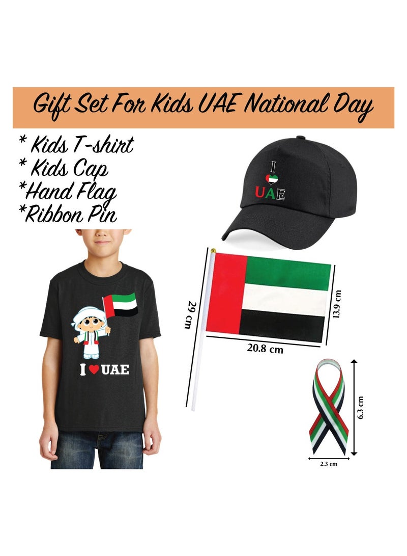 Kids Uae National Day Tshirt For Kids With Combo